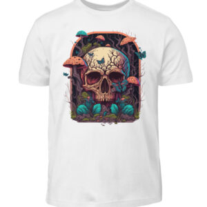 Mushroom Skulls - Kids Shirt-3