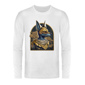 Superhero Jackal - Unisex Long Sleeve T-Shirt-3