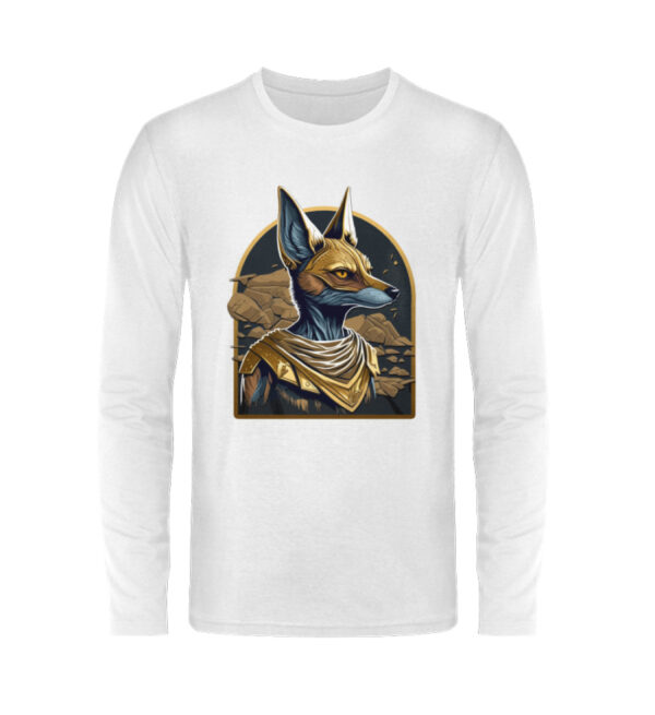 Superhero Jackal - Unisex Long Sleeve T-Shirt-3