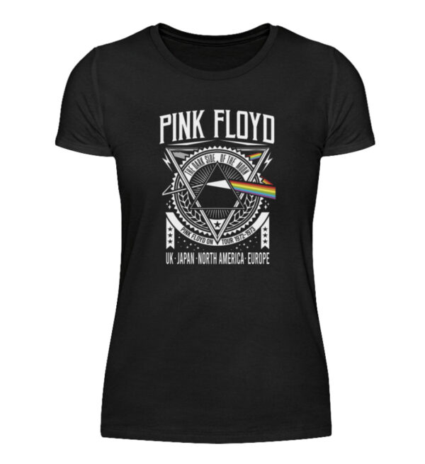 Pink Floyd Dark Side of the Moon Tour - Women Basic Shirt-16