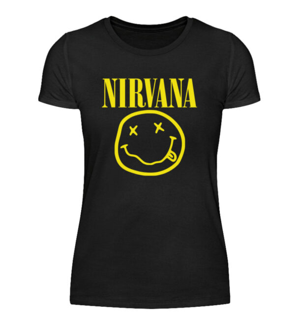 Nirvana Smiley - Women Basic Shirt-16