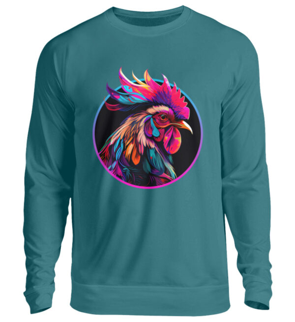 Colorful Rooster - Unisex Sweatshirt-1461