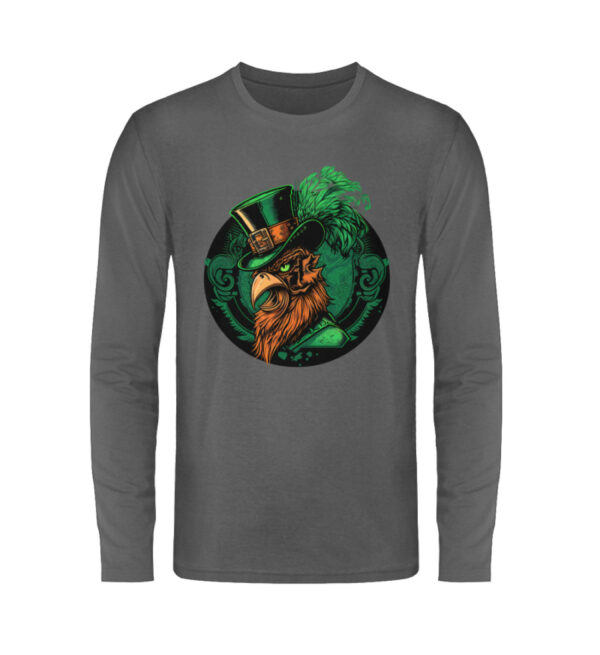 St. Patricks Day Rooster - Unisex Long Sleeve T-Shirt-627
