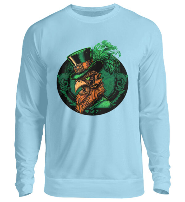 St. Patricks Day Rooster - Unisex Sweatshirt-674